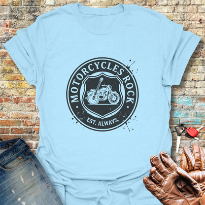 Rock Badge - Light Blue
