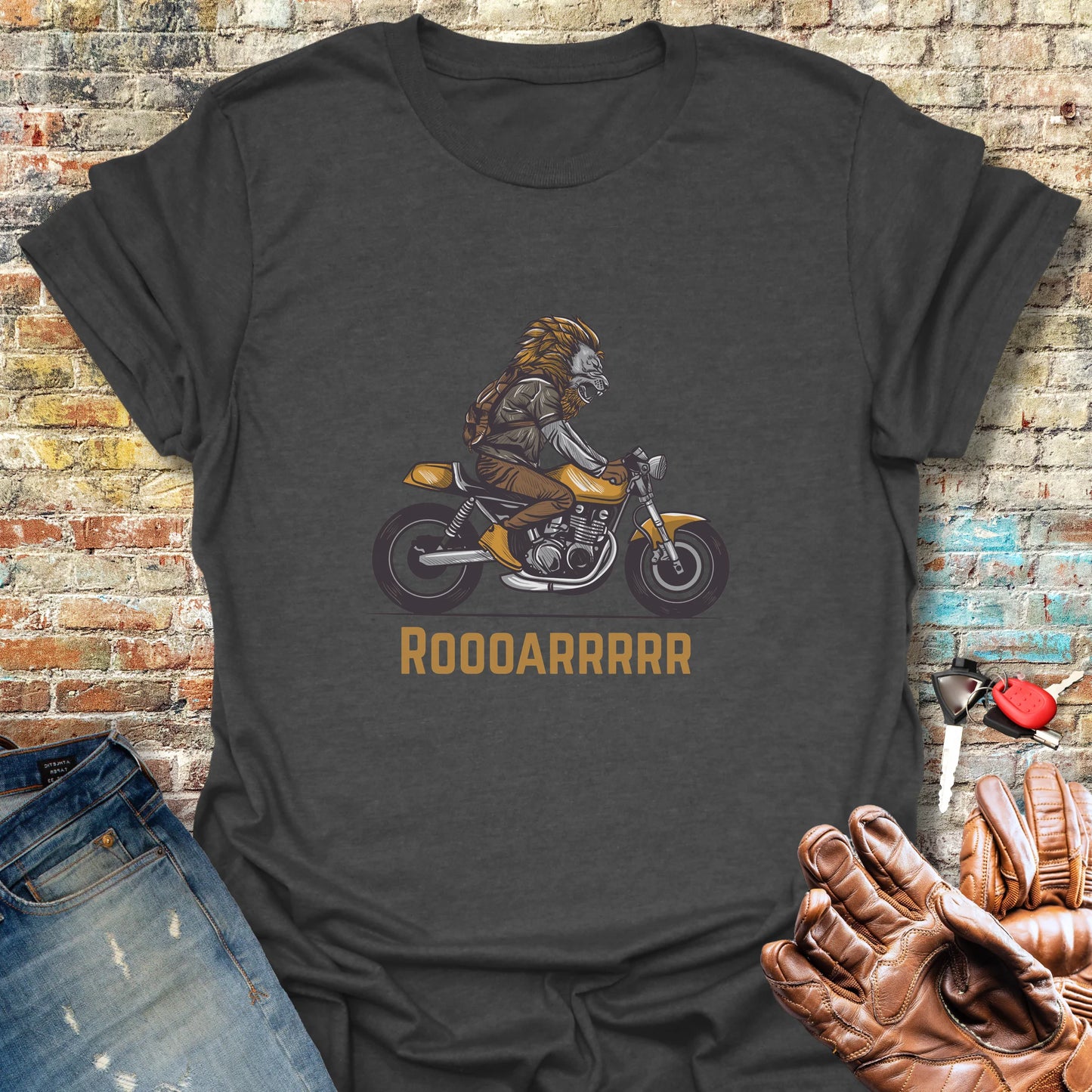 Roooarrr T-Shirt - Dark Heather