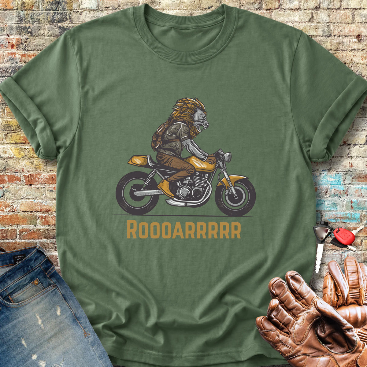Roooarrr Classic T-Shirt - Military Green