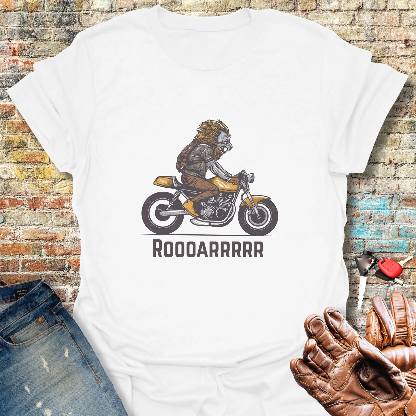 Roooarrr T-Shirt - White
