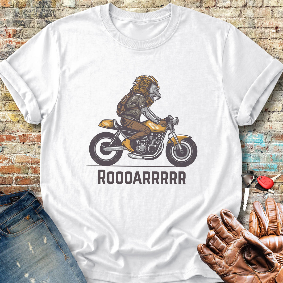 Roooarrr Classic T-Shirt - White