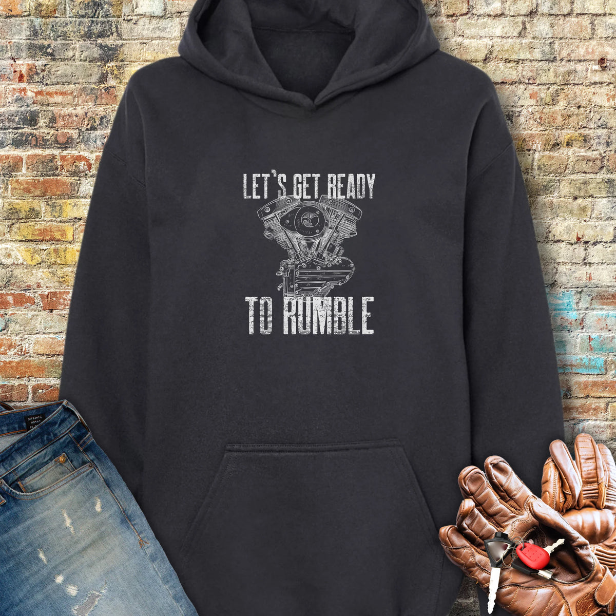 Rumble Hoodie - Black