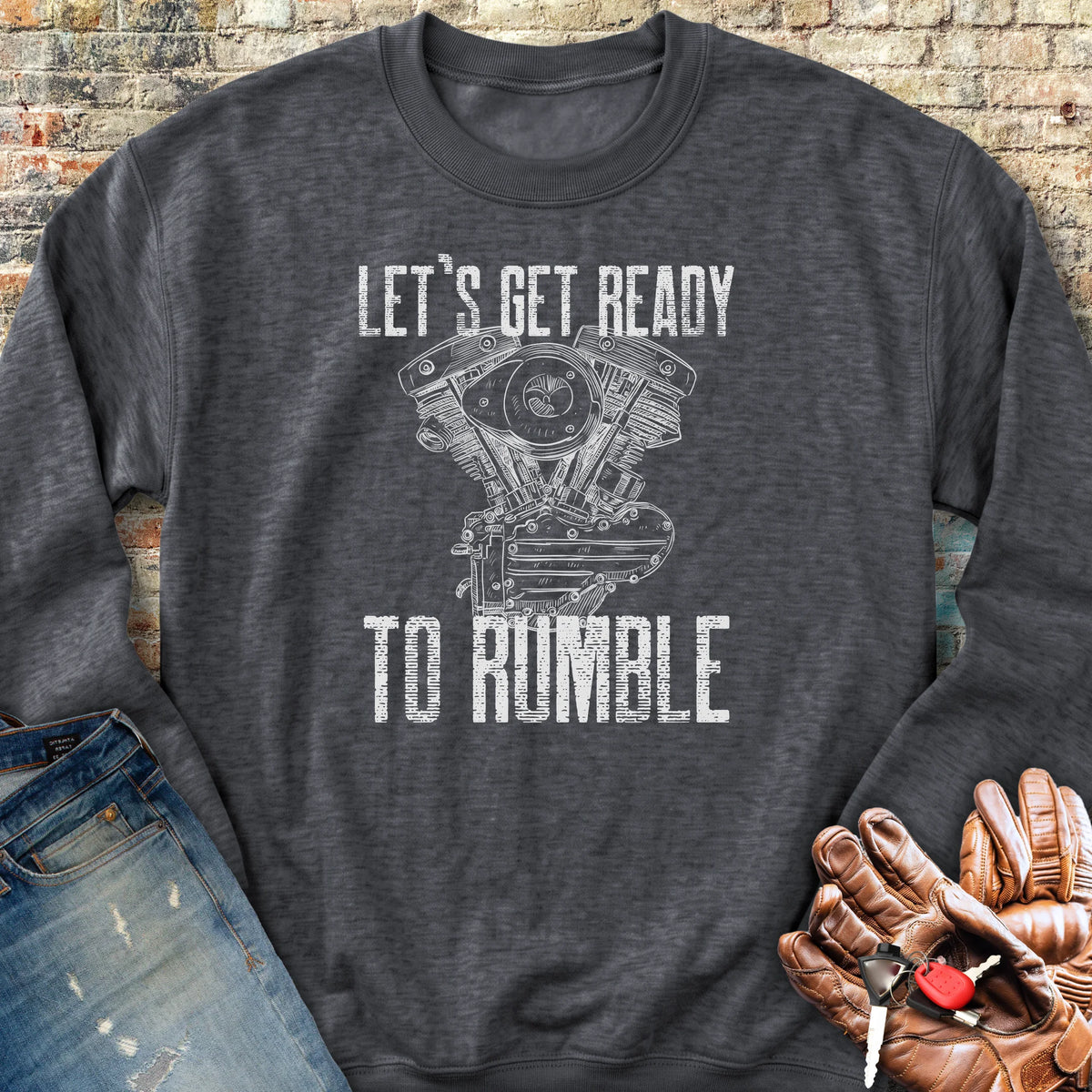 Rumble Sweatshirt - Dark Heather