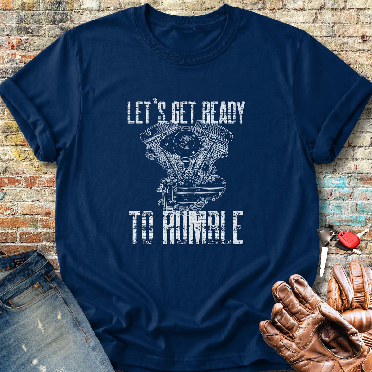 Rumble Classic T-Shirt - Navy