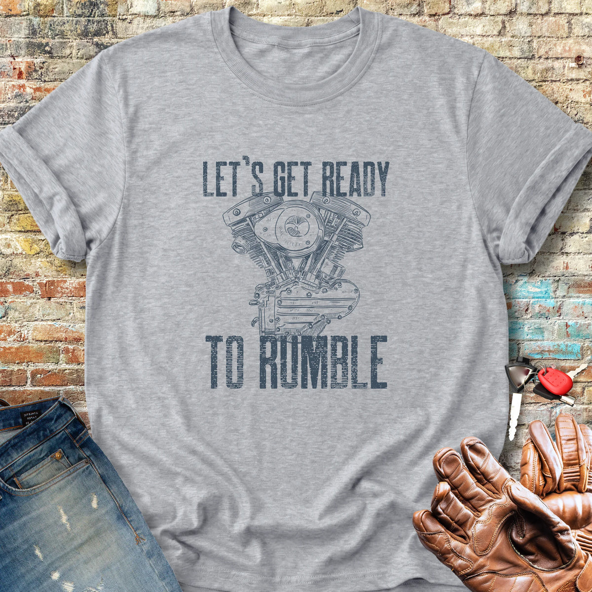 Rumble Classic T-Shirt - Sport Grey