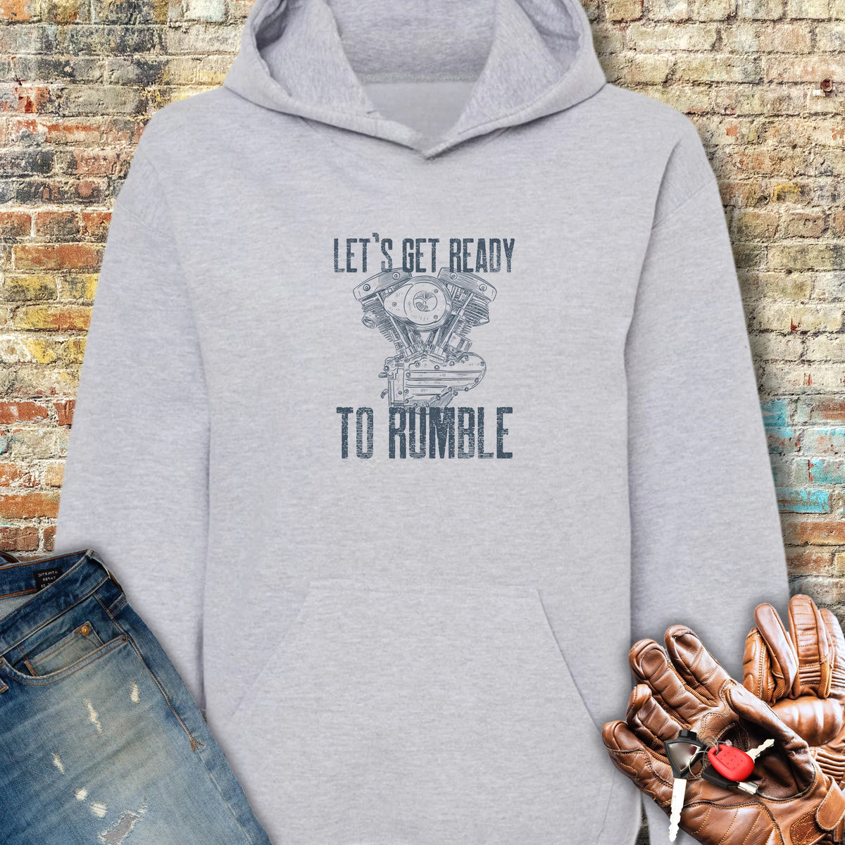 Rumble Hoodie - Sport Grey