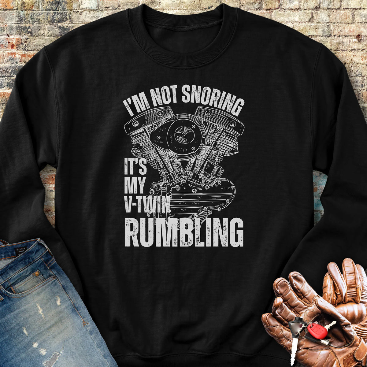 Rumbling Sweatshirt - Black