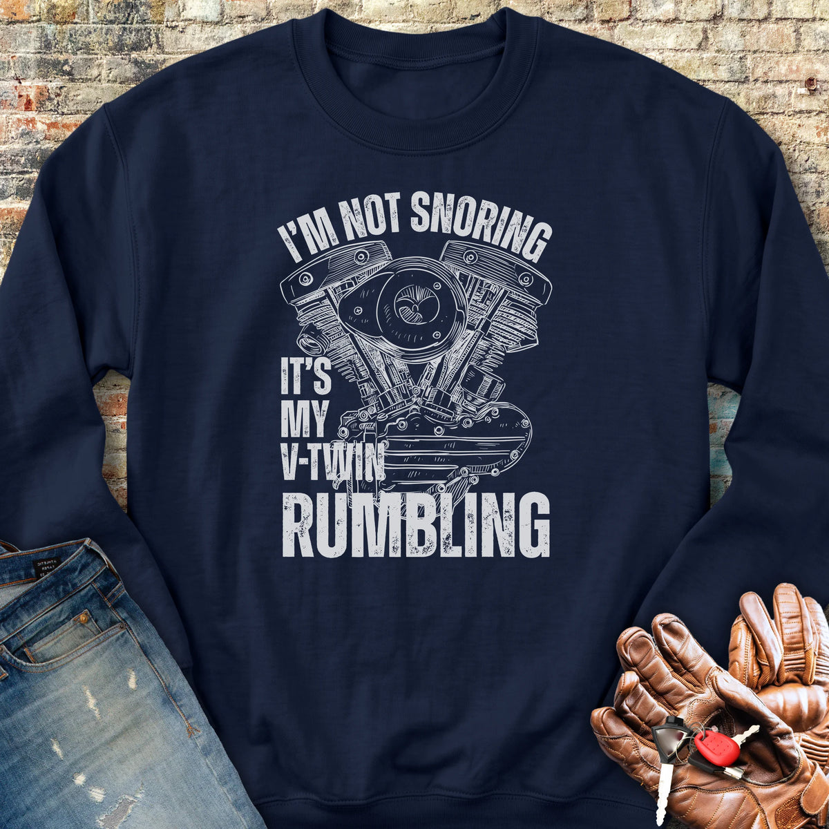 Rumbling Sweatshirt - Navy