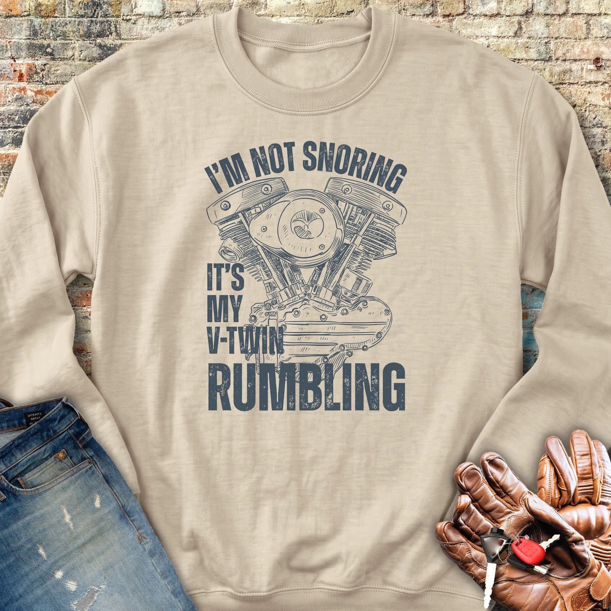 Rumbling Sweatshirt - Sand