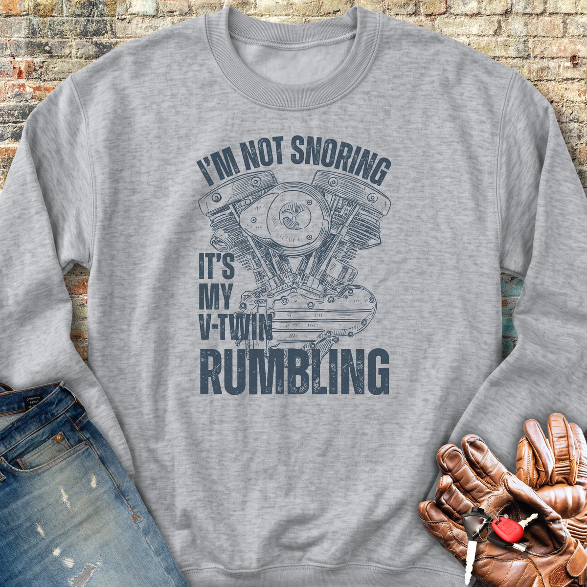 Rumbling Sweatshirt - Sport Grey