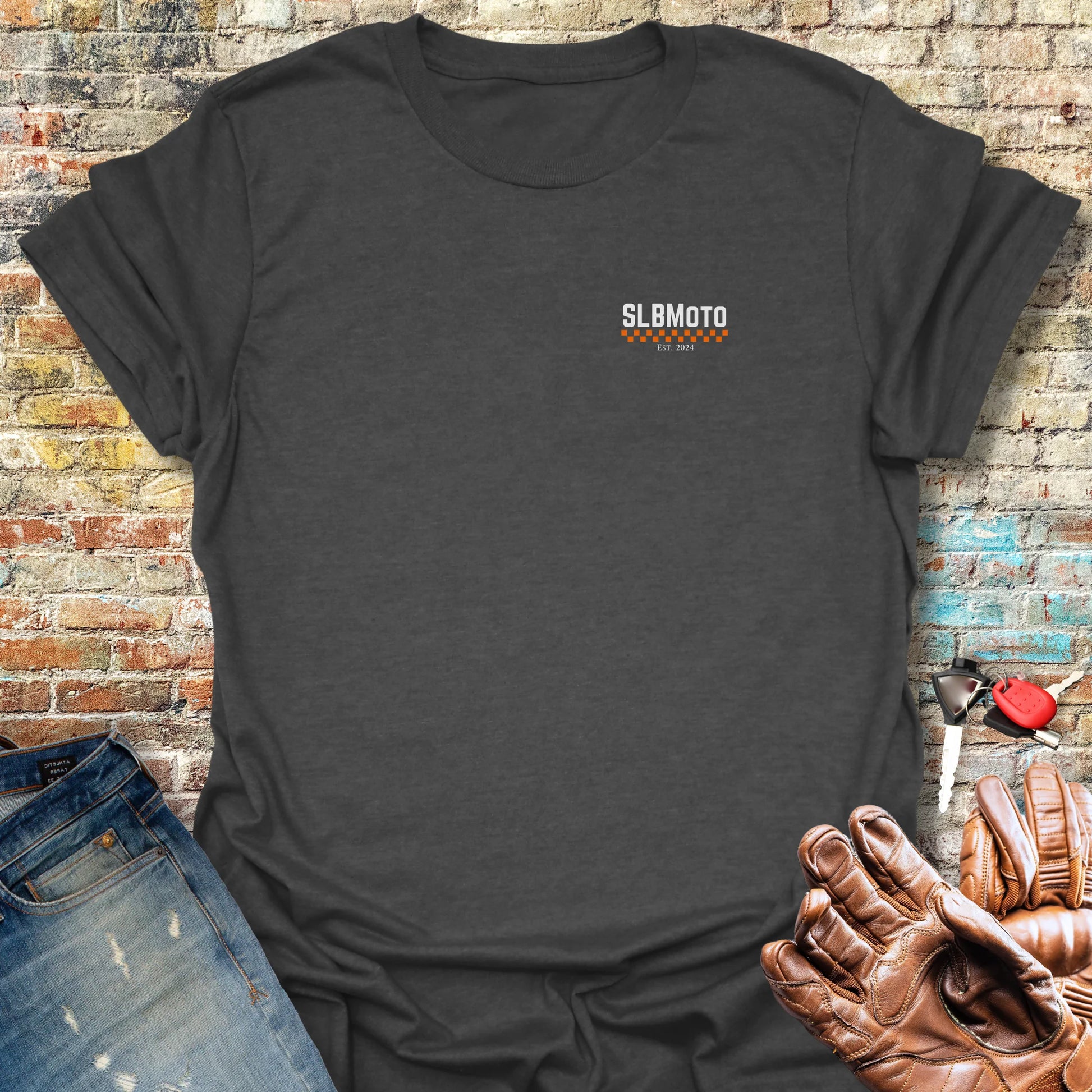 SLBMoto Logo T-Shirt - Dark Heather
