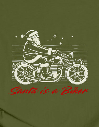 Santa is a Biker