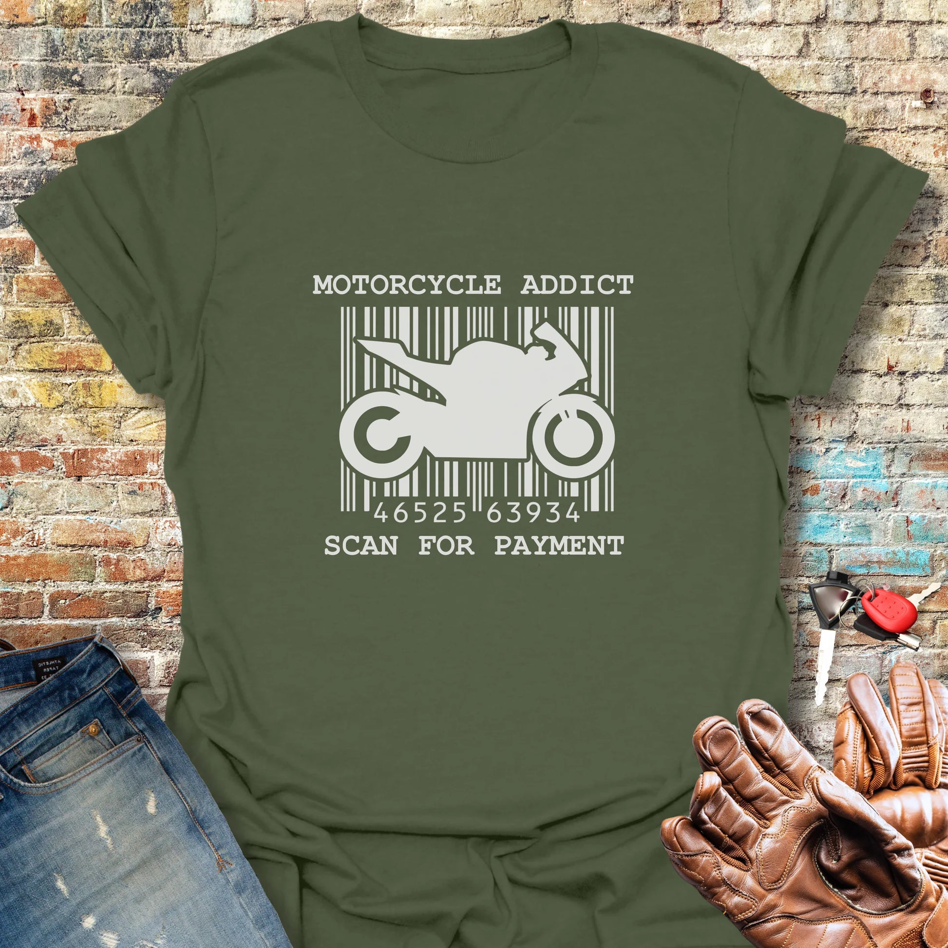 Scan T-Shirt - Military Green