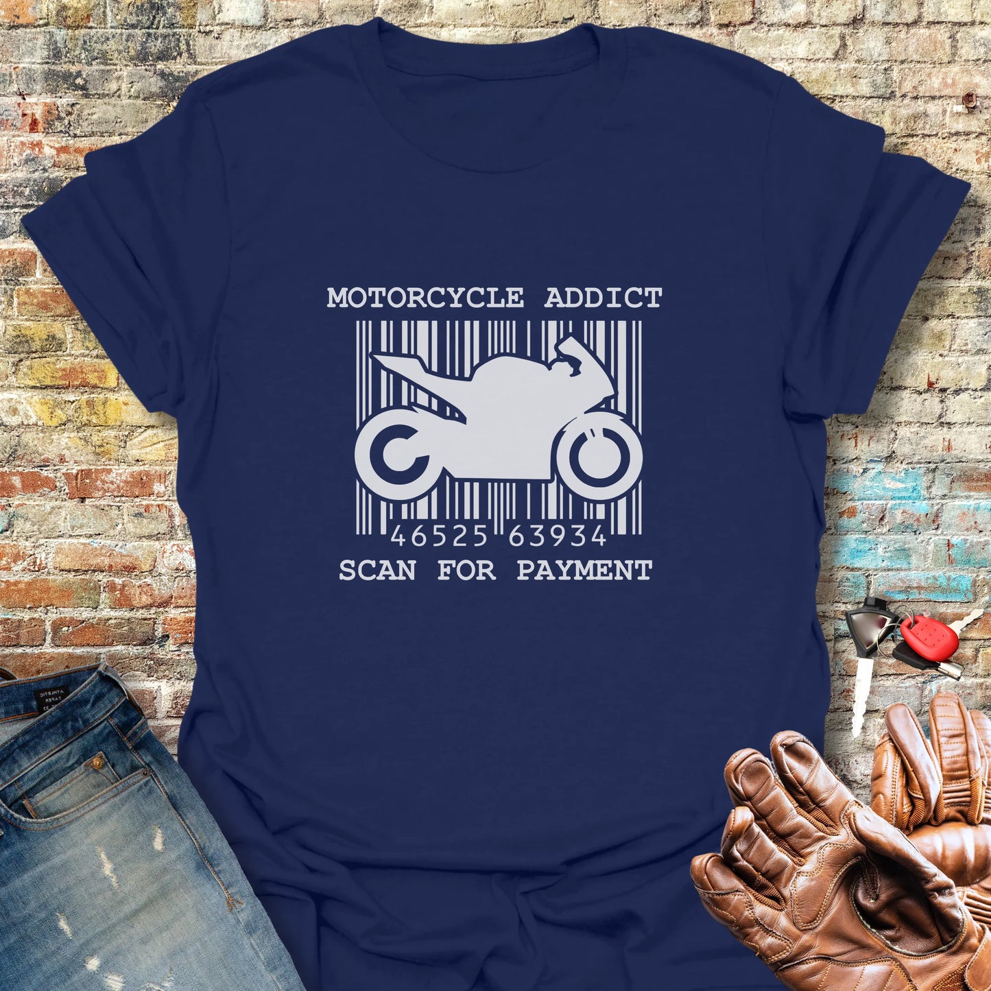 Scan T-Shirt - Navy