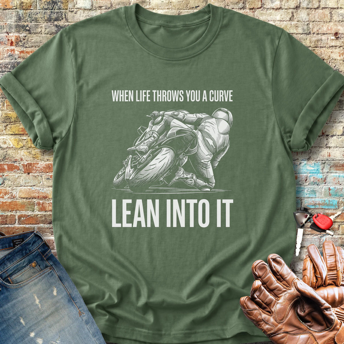 Scratching Classic T-Shirt - Military Green