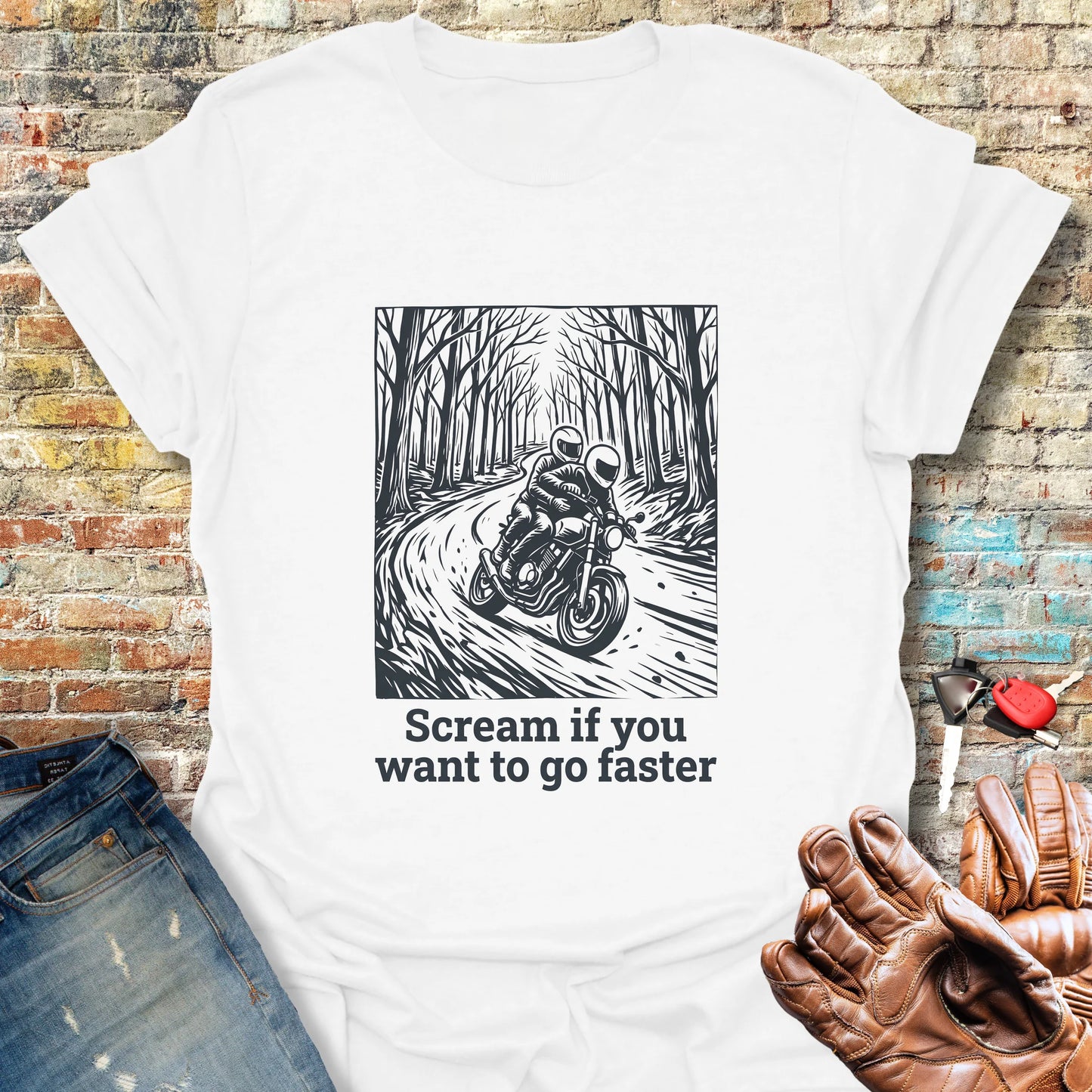 Scream T-Shirt - White
