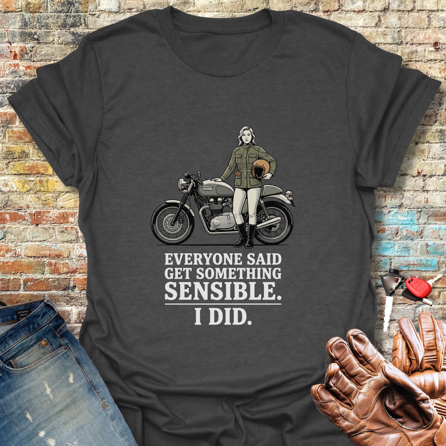 Sensible T-Shirt - Dark Heather