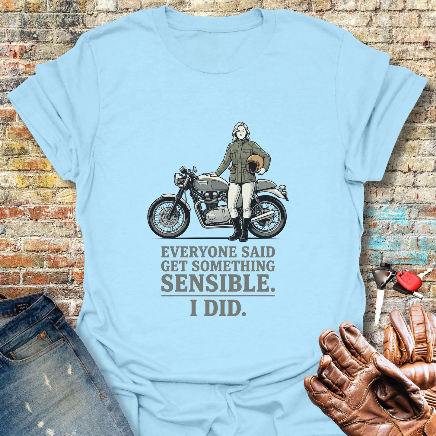 Sensible T-Shirt - Light Blue