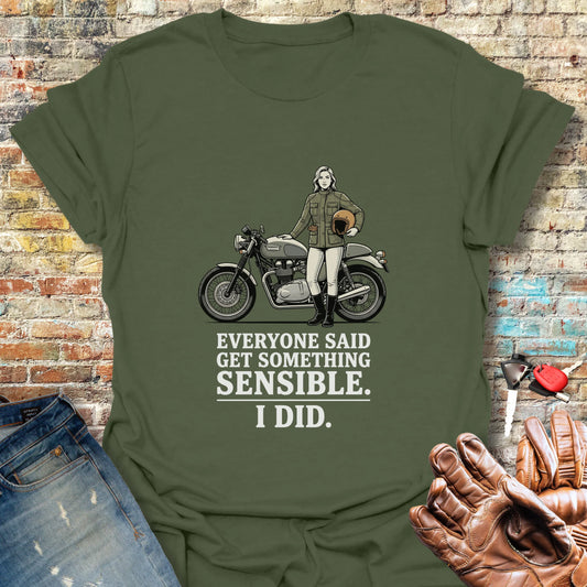 Sensible T-Shirt - Military Green