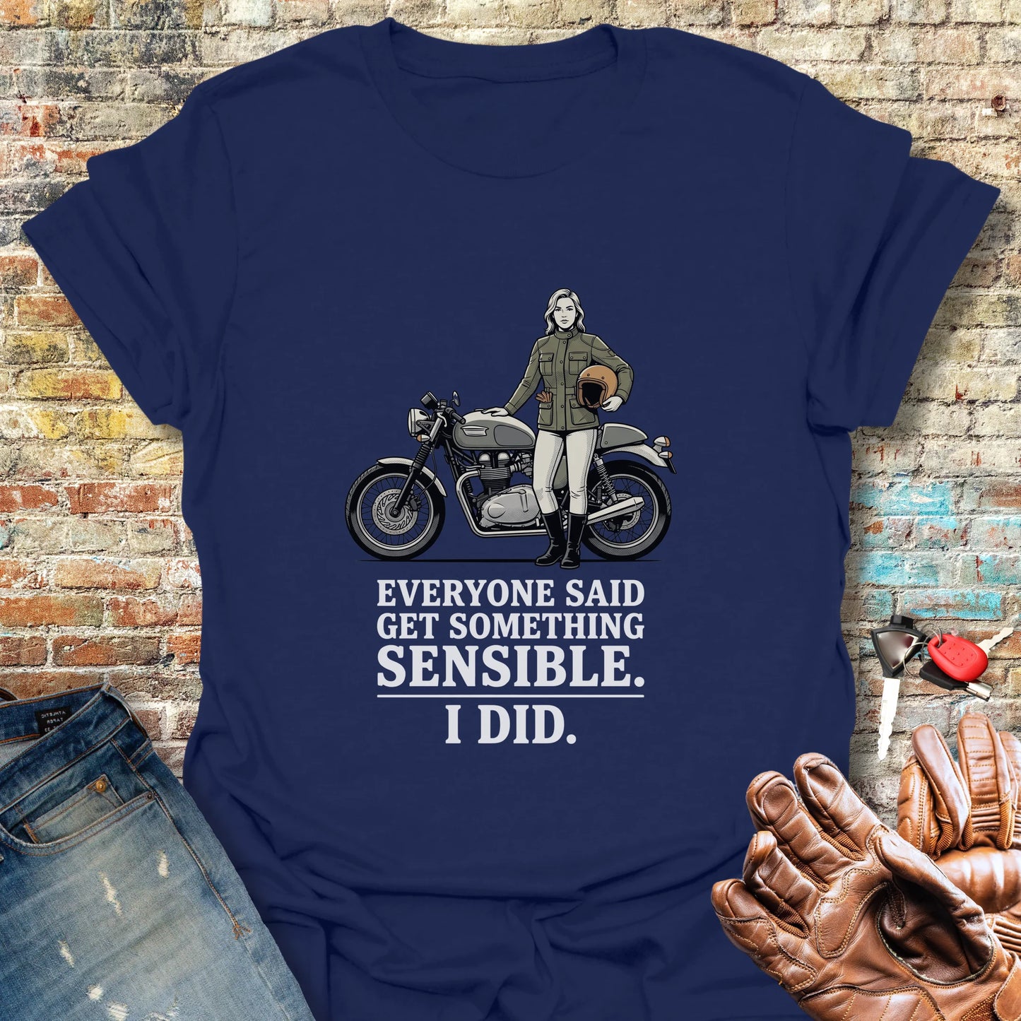 Sensible T-Shirt - Navy