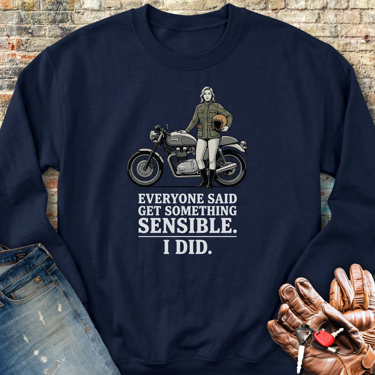 Sensible Sweatshirt - Navy