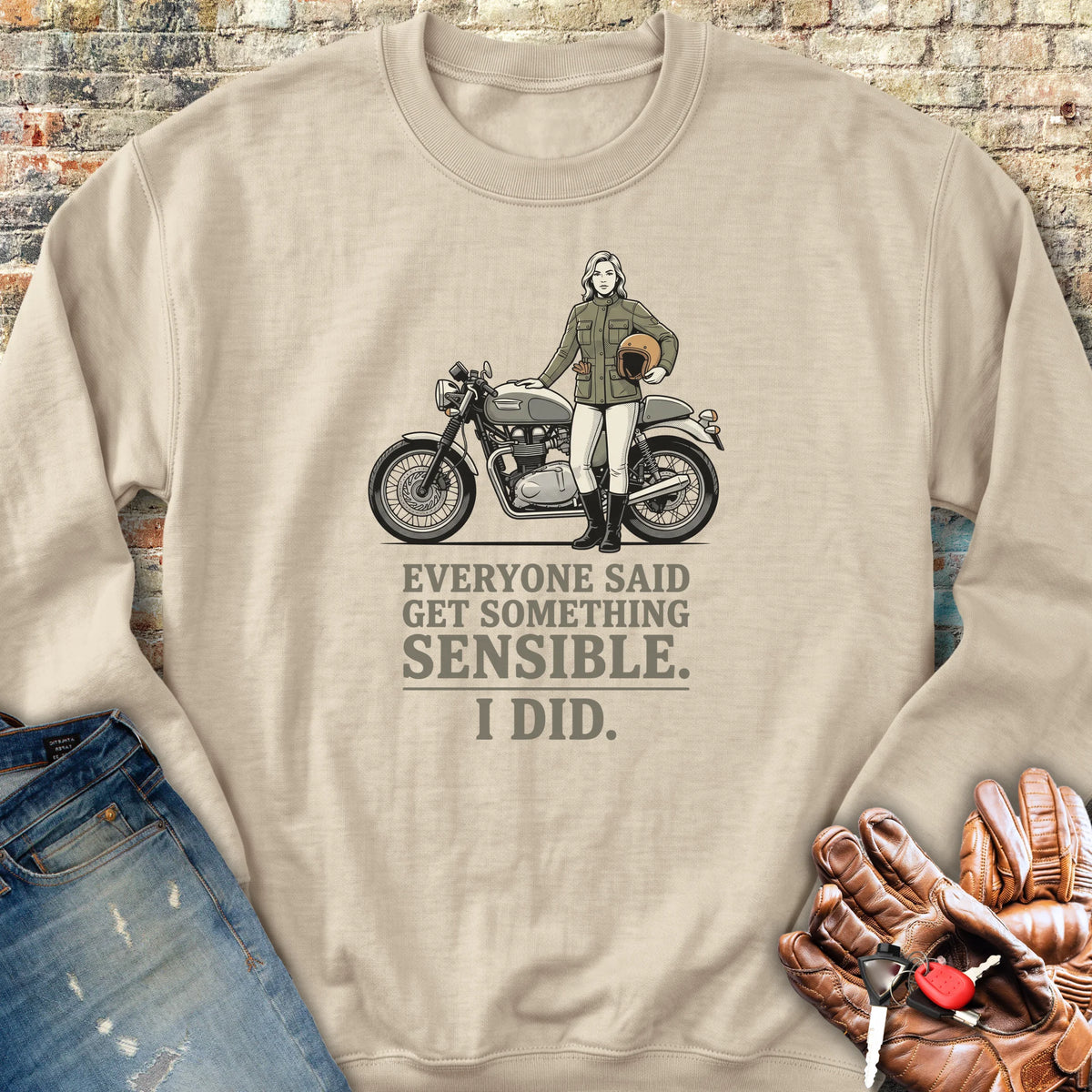 Sensible Sweatshirt - Sand
