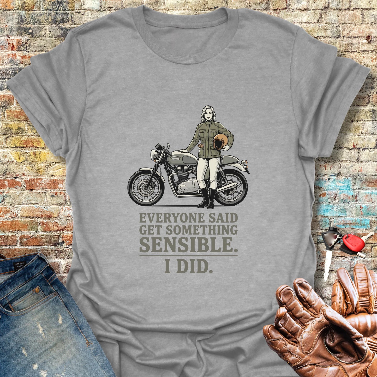 Sensible T-Shirt - Sport Grey