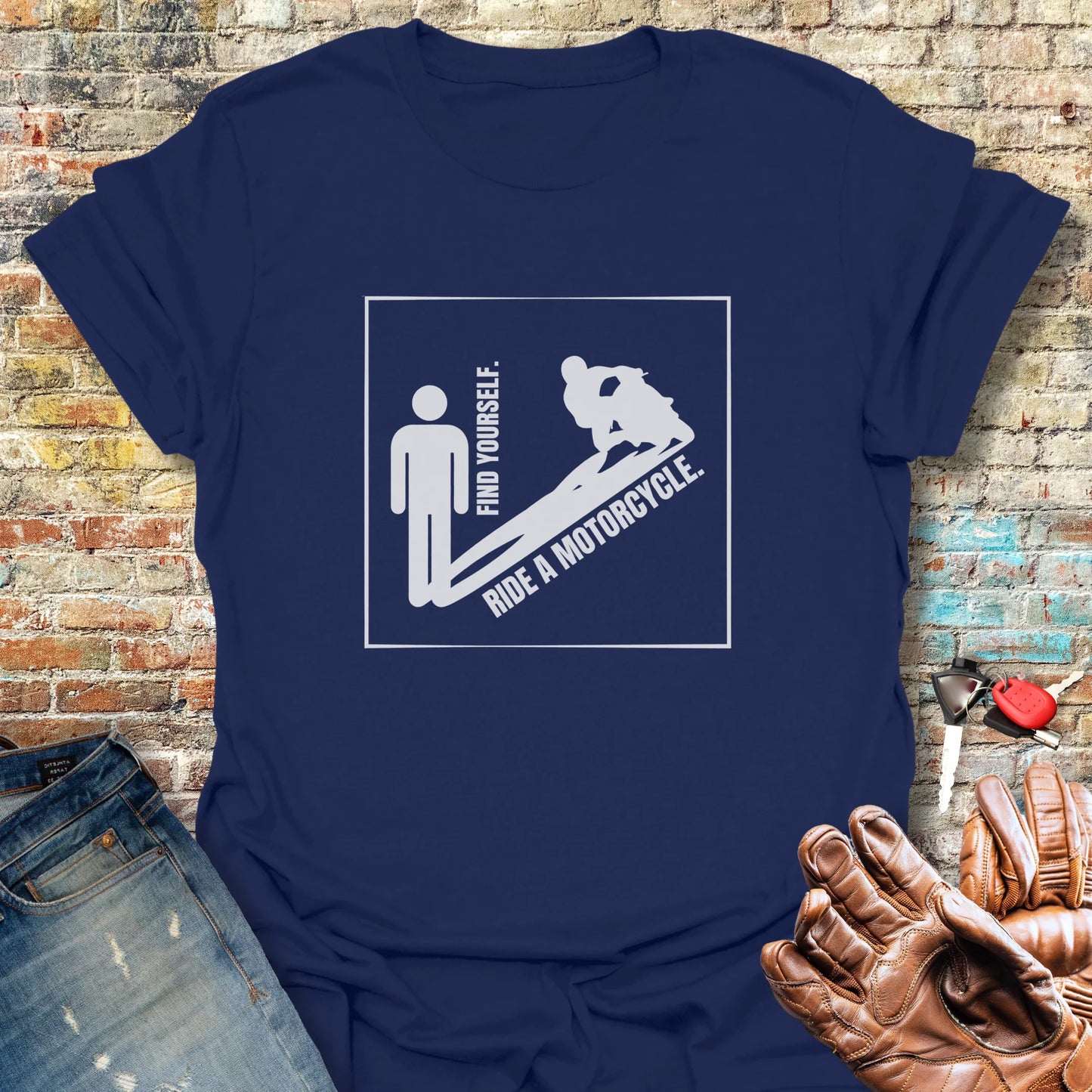 Shadow T-Shirt - Navy