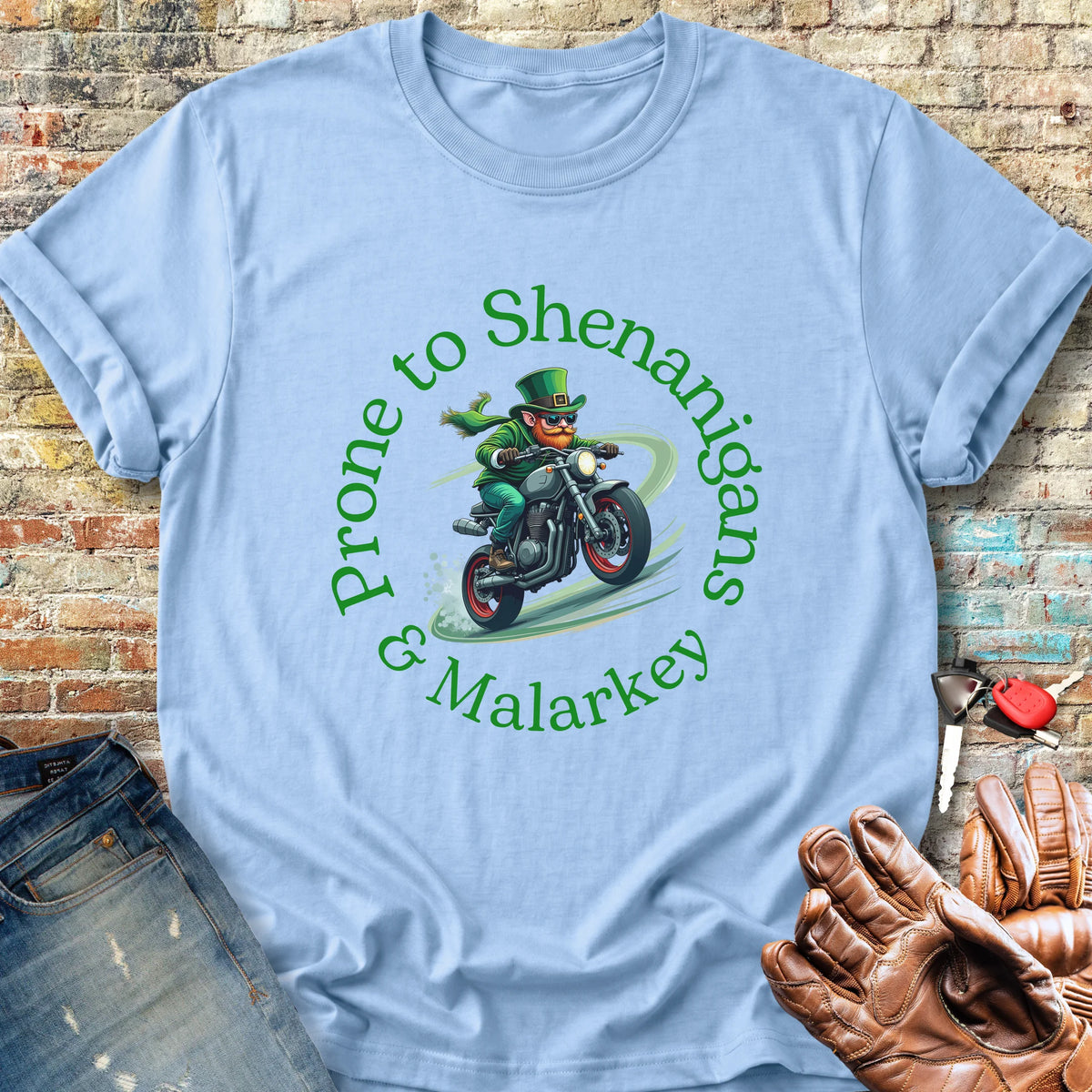 Shenanigans Classic T-Shirt - Light Blue