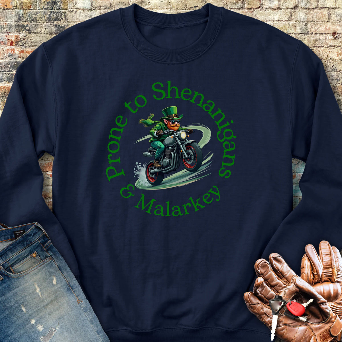 Shenanigans Sweatshirt - Navy