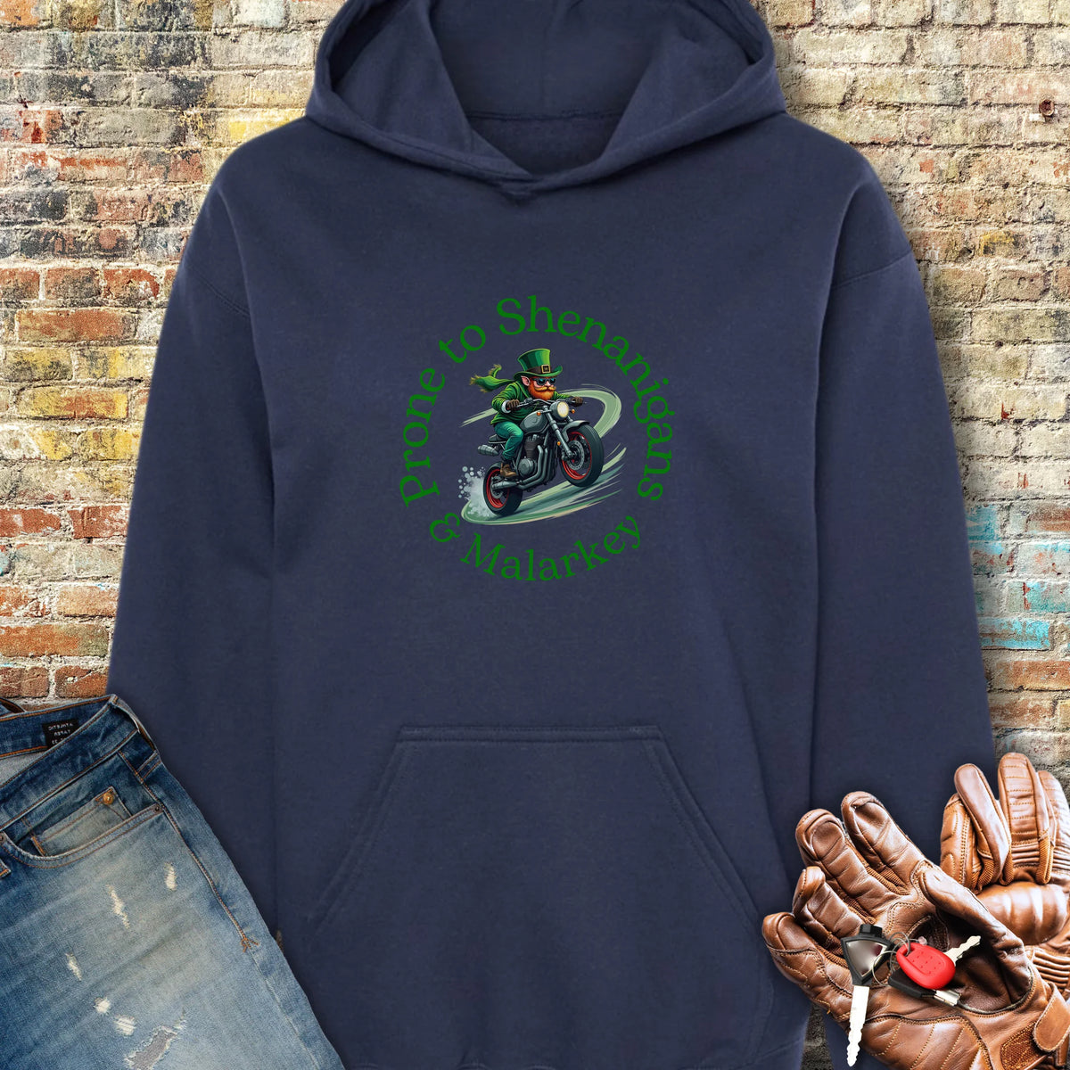 Shenanigans Hoodie - Navy