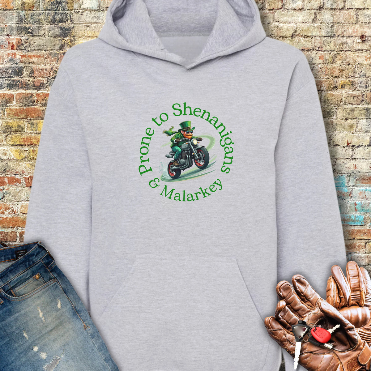 Shenanigans Hoodie - Sport Grey