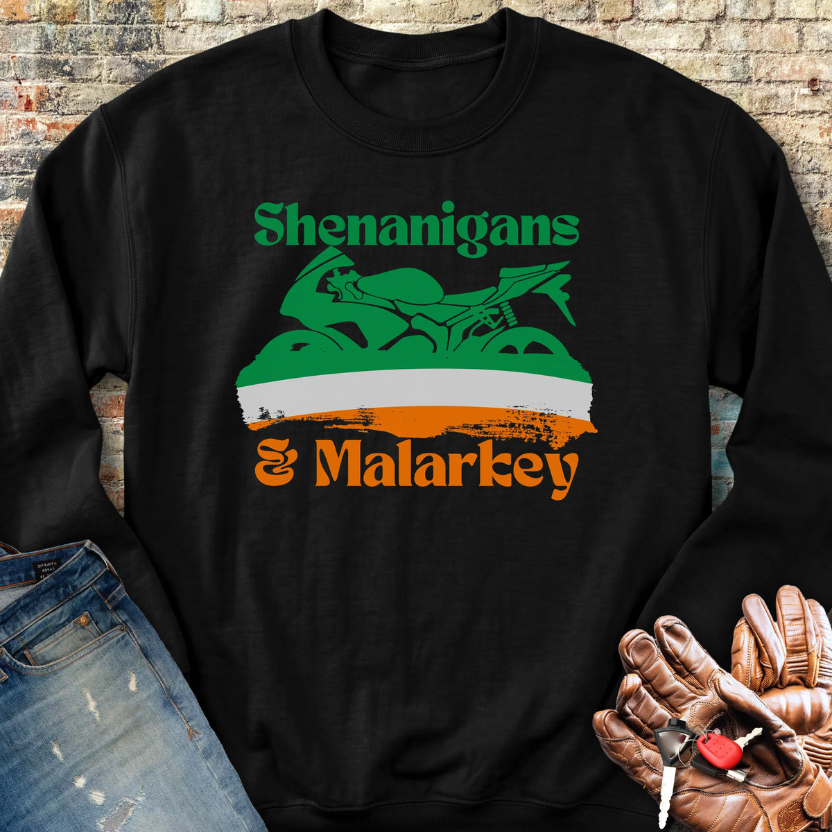 Shenanigans & Malarkey Sweatshirt - Black
