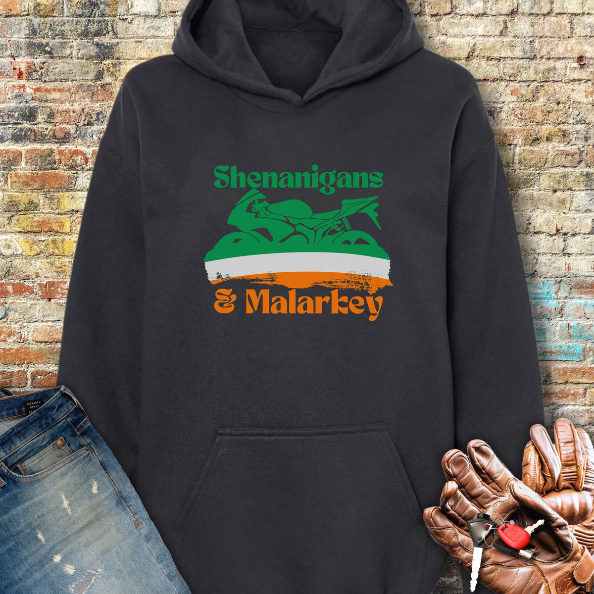 Shenanigans & Malarkey Hoodie - Black