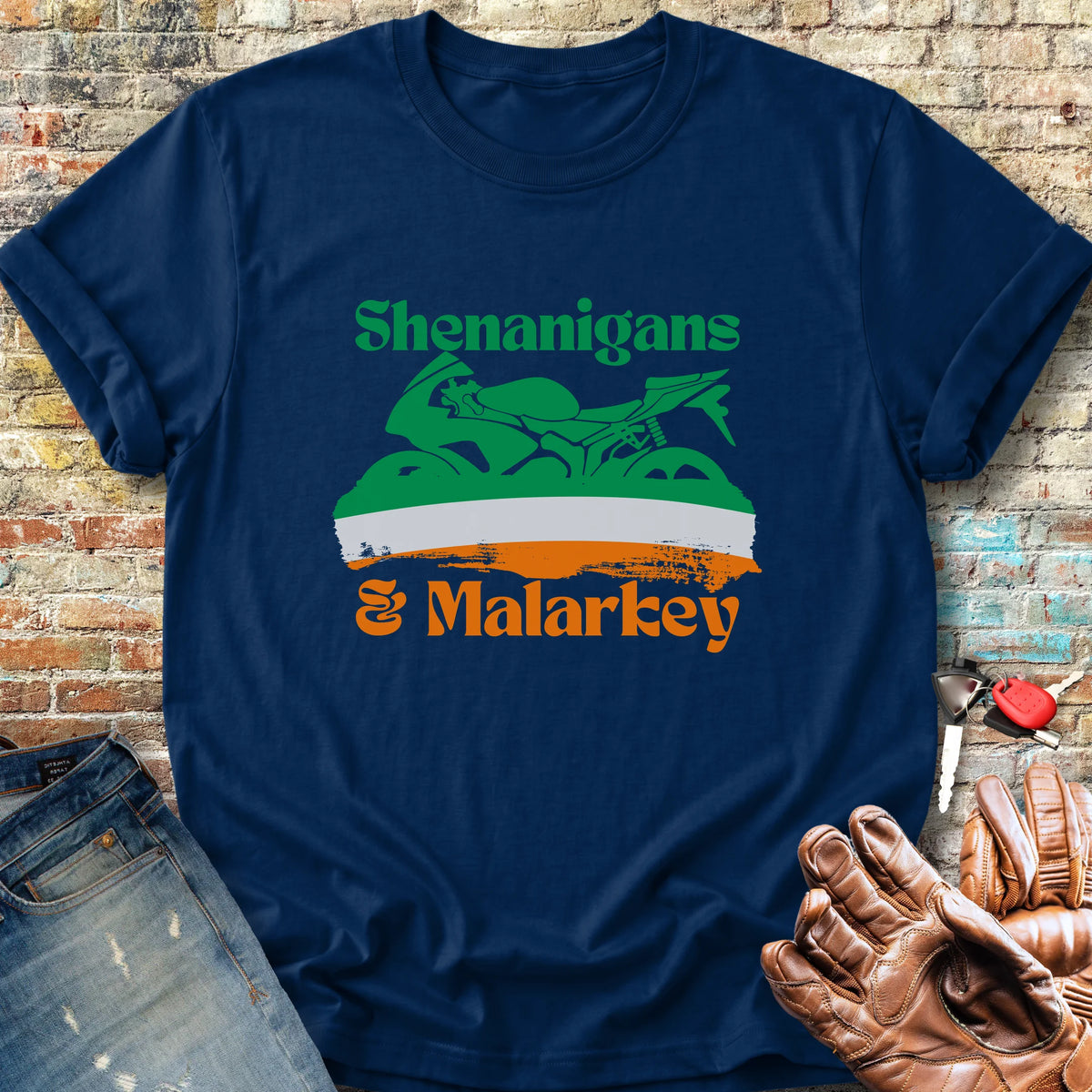 Shenanigans & Malarkey Classic T-Shirt - Navy