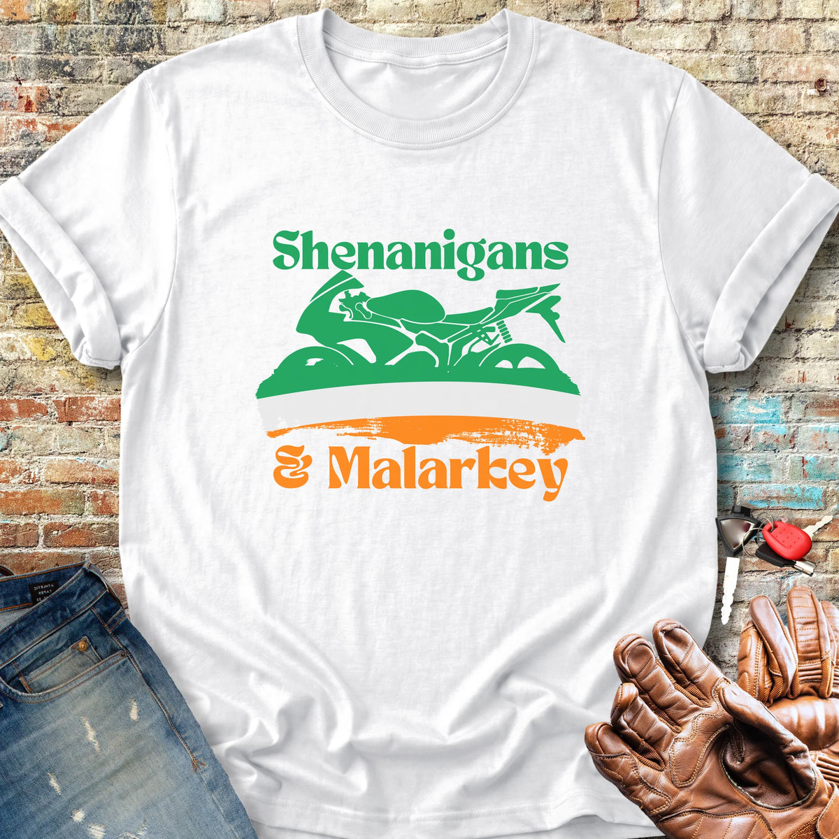 Shenanigans & Malarkey Classic T-Shirt - White