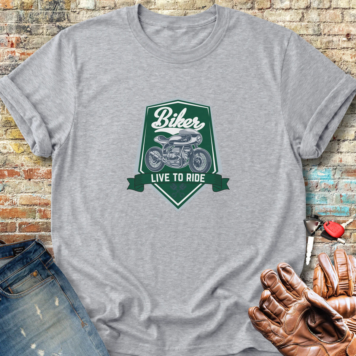 Shield Classic T-Shirt - Sport Grey