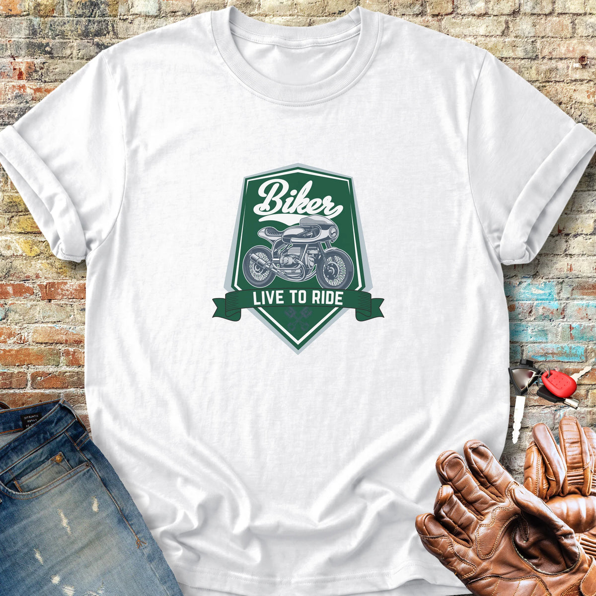 Shield Classic T-Shirt - White