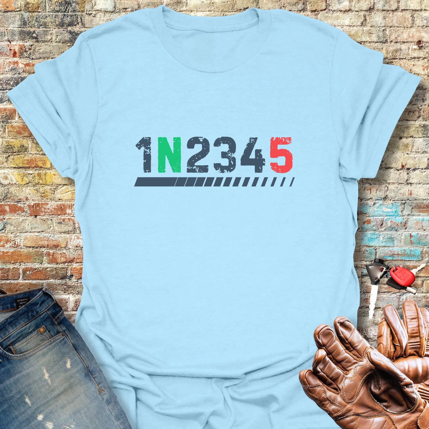 Shift5 T-Shirt - Light Blue