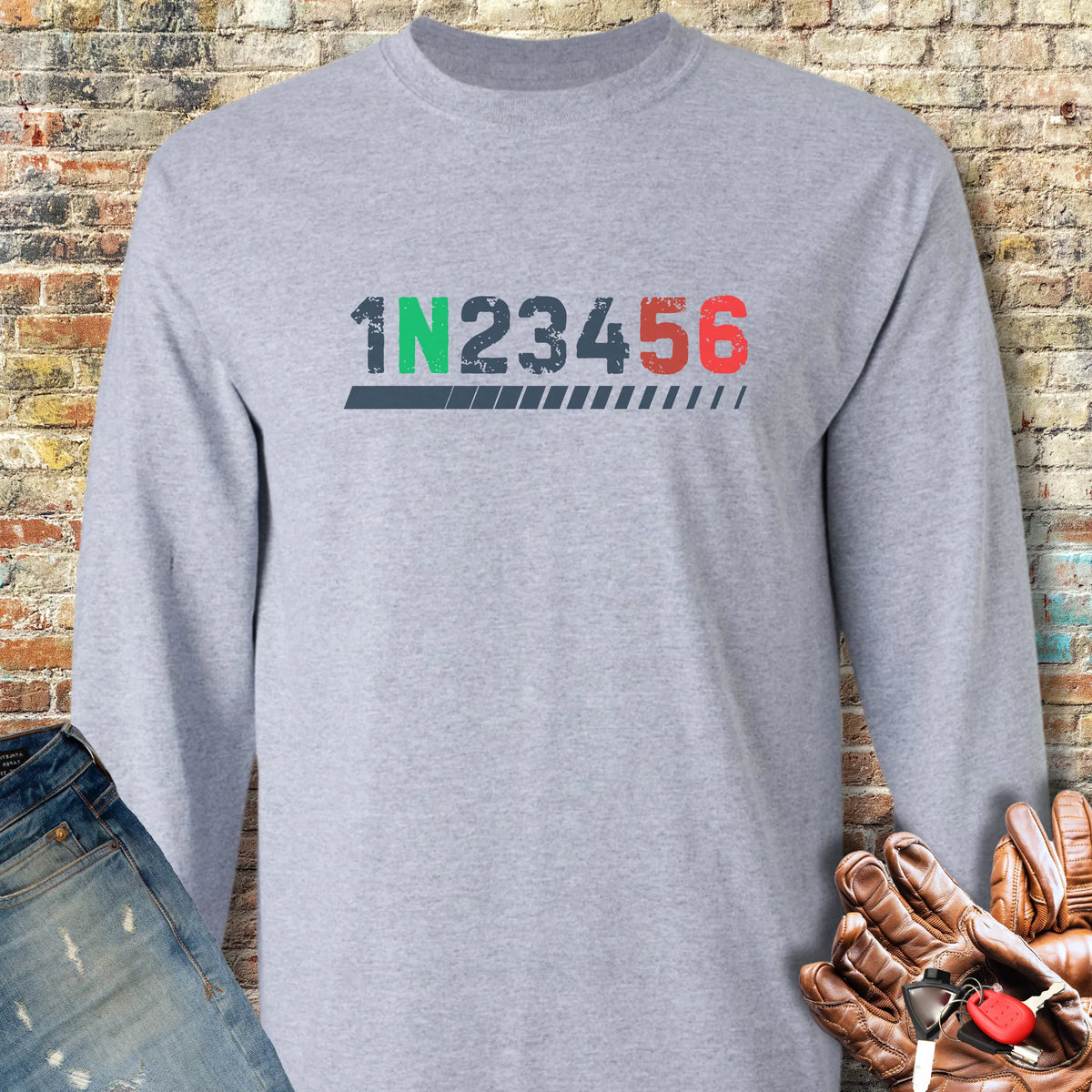 Shift Long Sleeve T-Shirt - Sport Grey