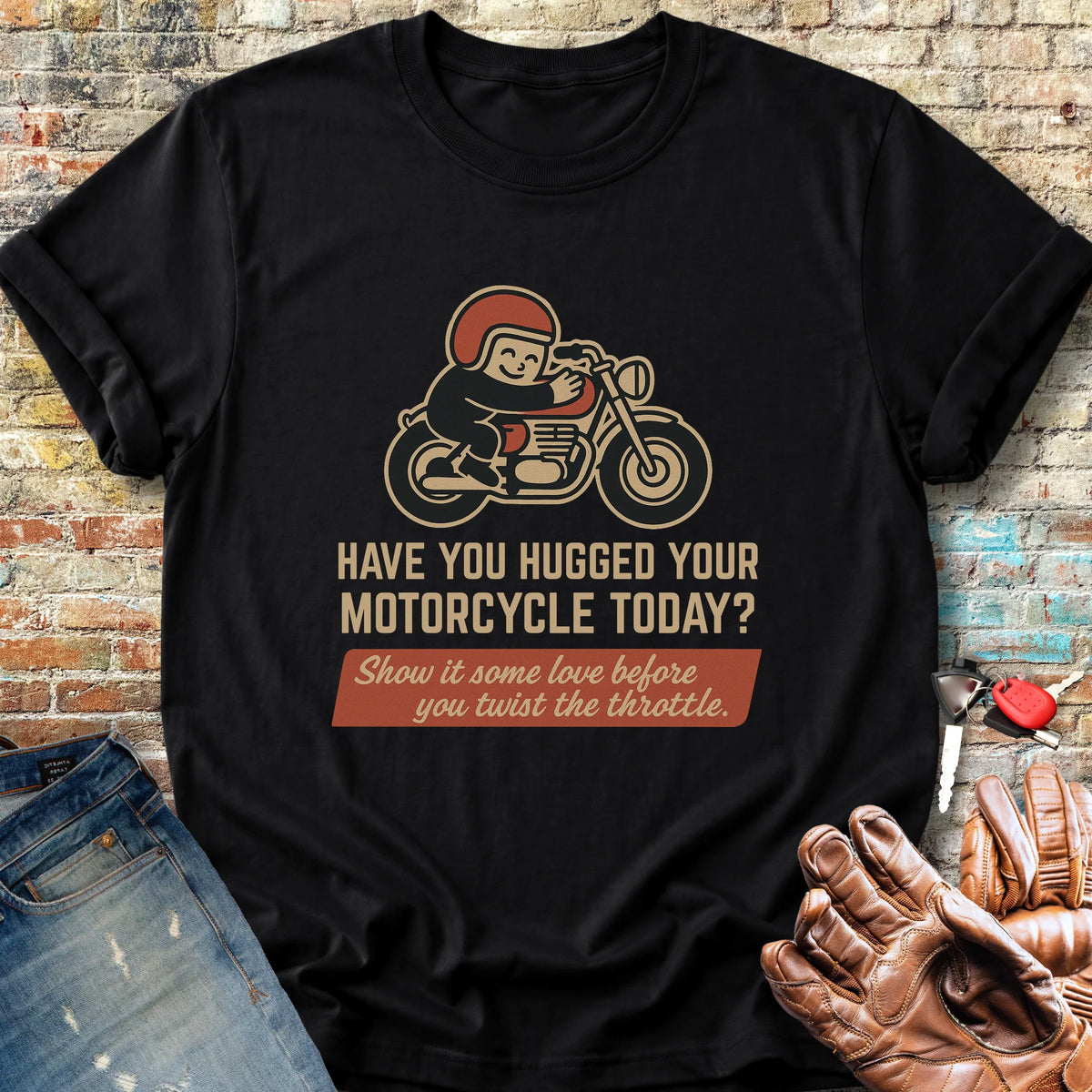 Show It Some Love Classic T-Shirt - Black