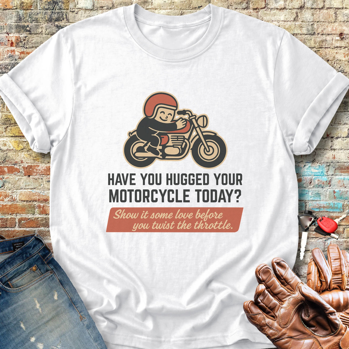 Show It Some Love Classic T-Shirt - White