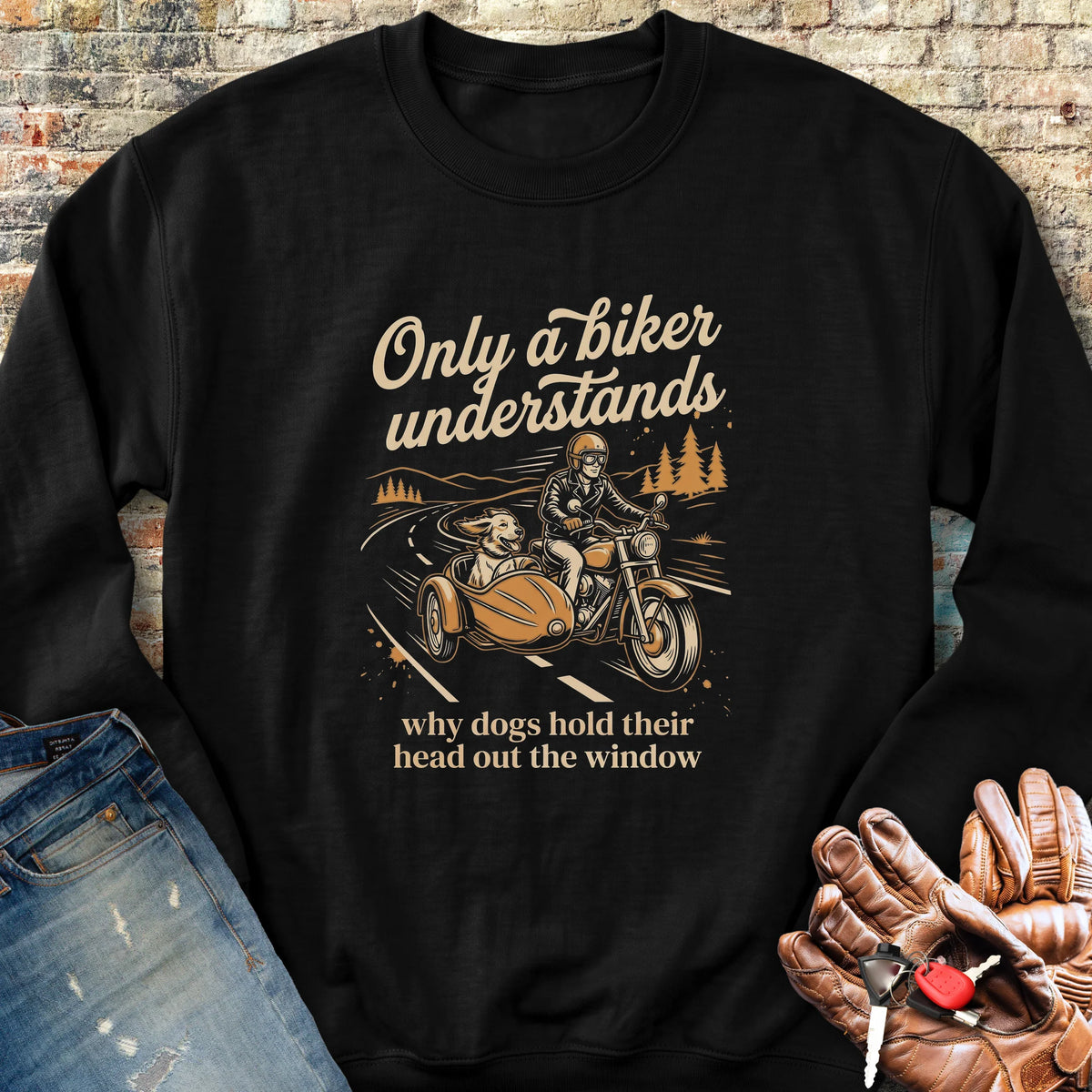 Sidecar Joy Sweatshirt - Black