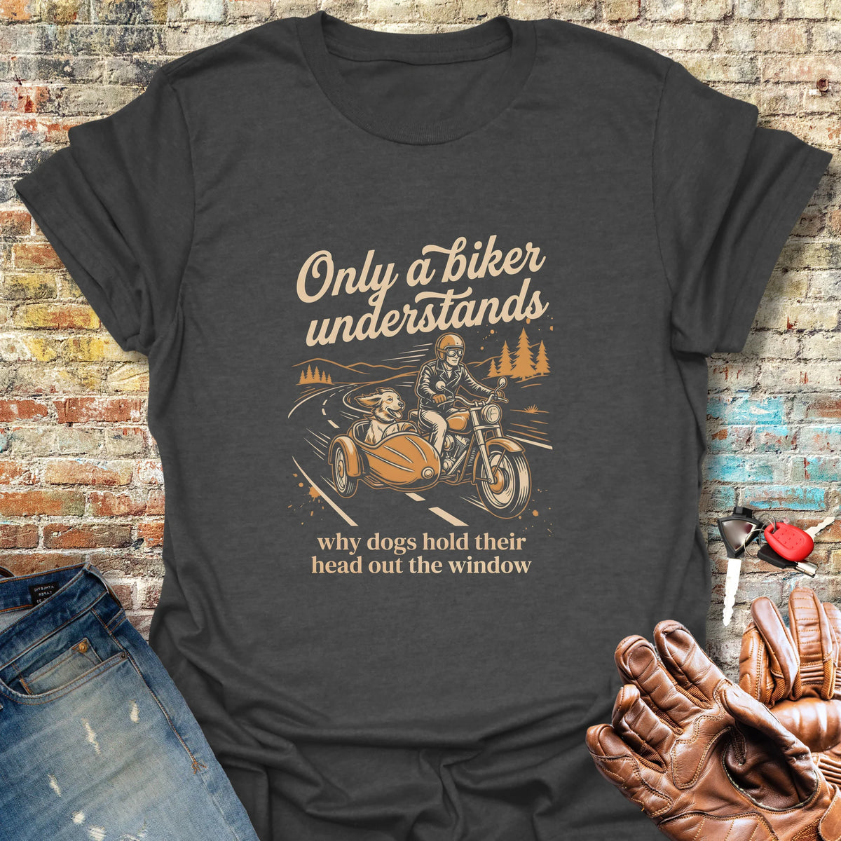 Sidecar Joy Softstyle T-Shirt - Dark Heather