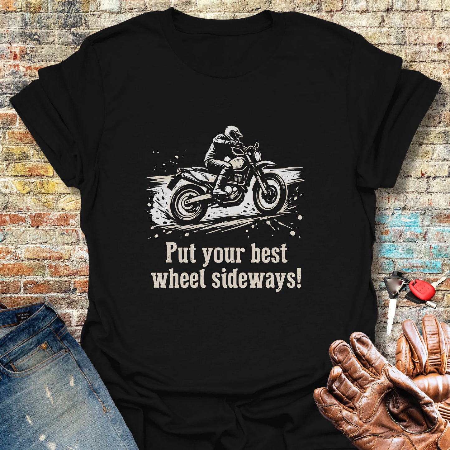 Sideways T-Shirt - Black