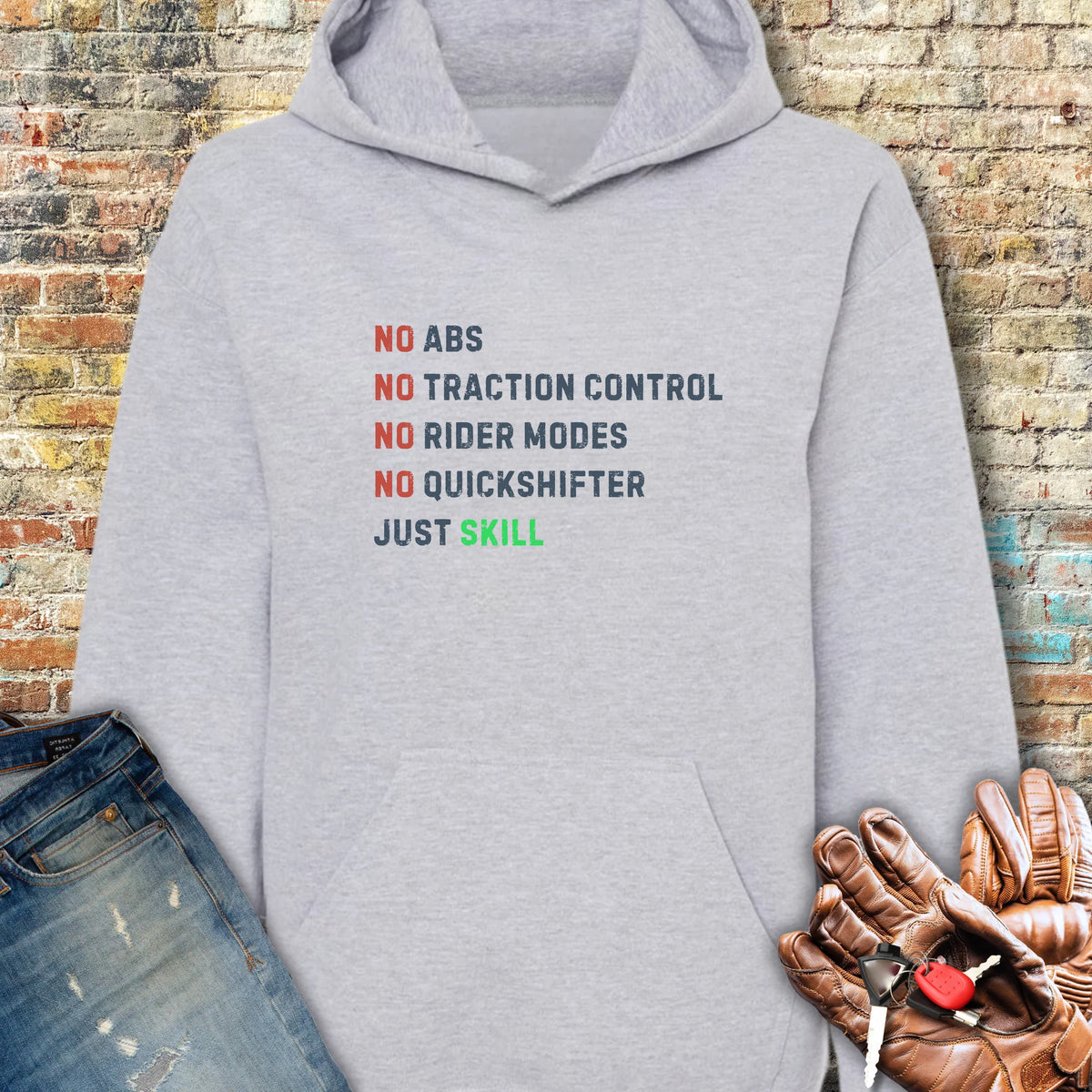 Skill Hoodie - Sport Grey