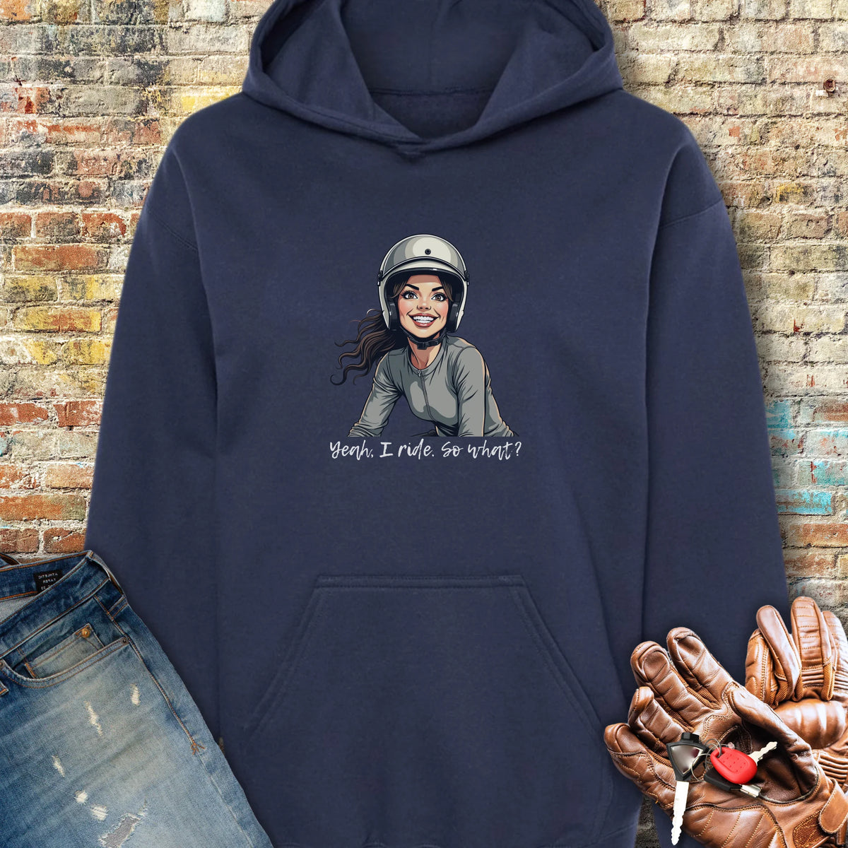So What Hoodie - Navy
