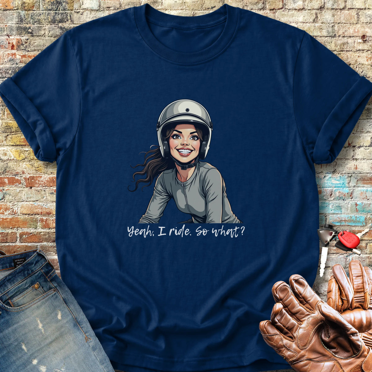 So What Classic T-Shirt - Navy