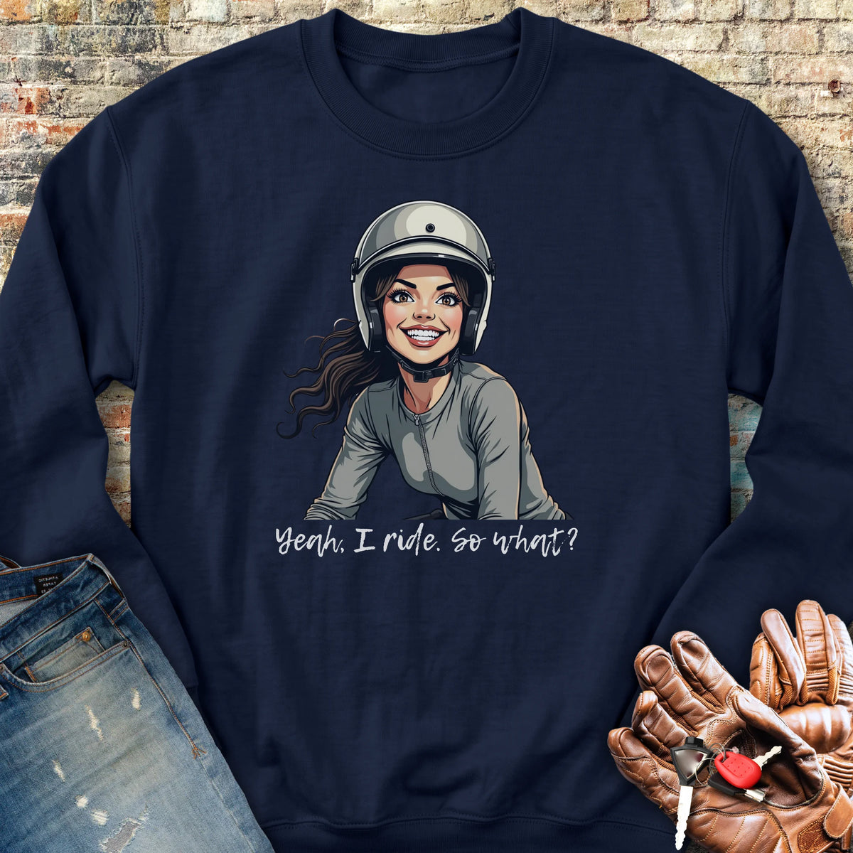 So What Sweatshirt - Navy