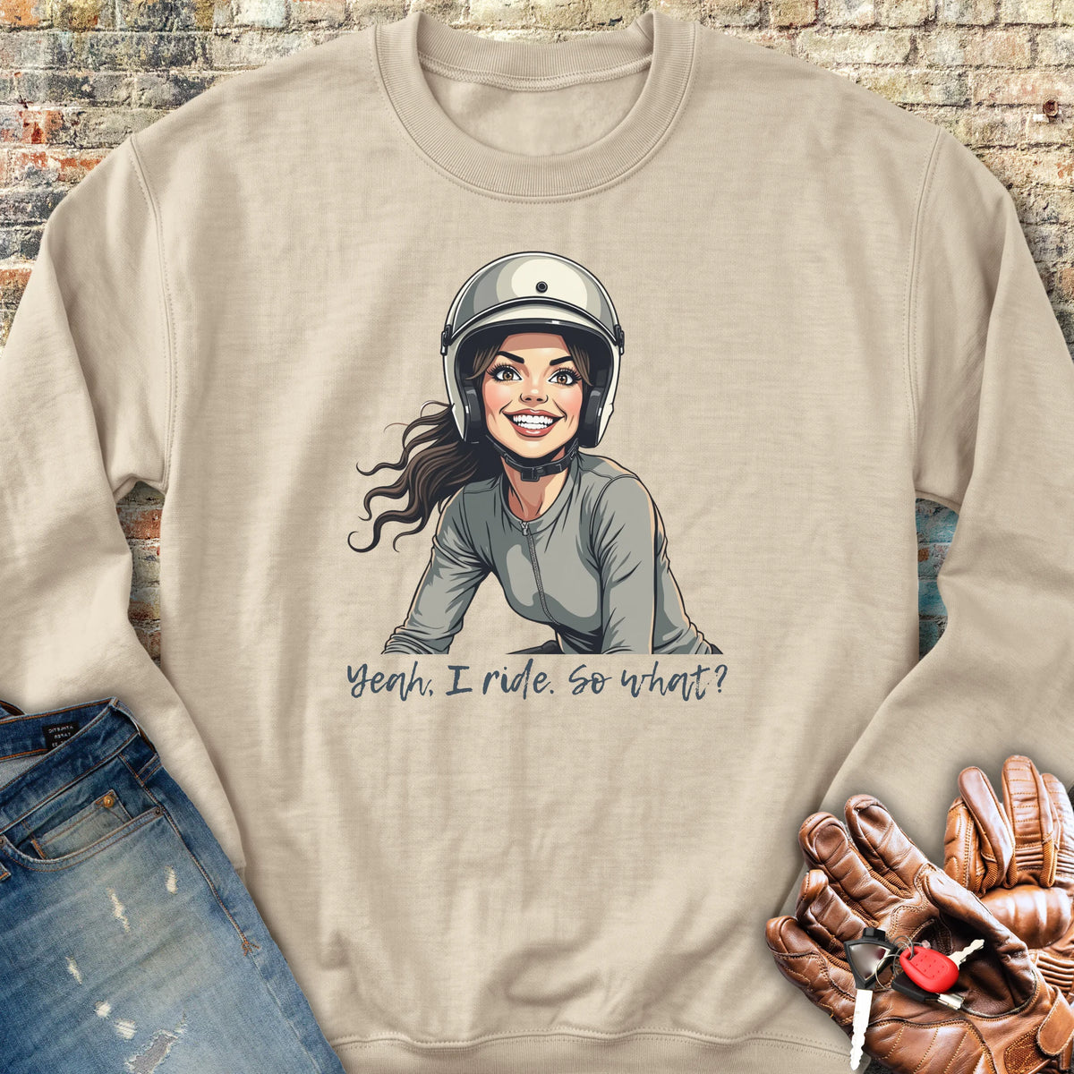 So What Sweatshirt - Sand